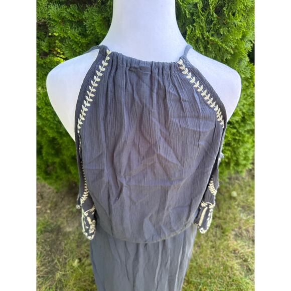 Xhilaration Navy Boho Dress Size Medium - Picture 5 of 7